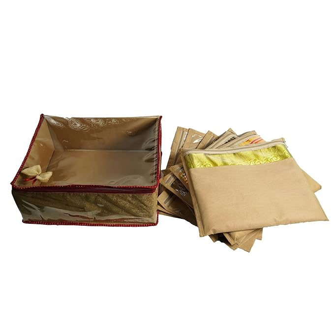 \Dustproof Storage for Sarees, Suits, and Shawls - Image 3